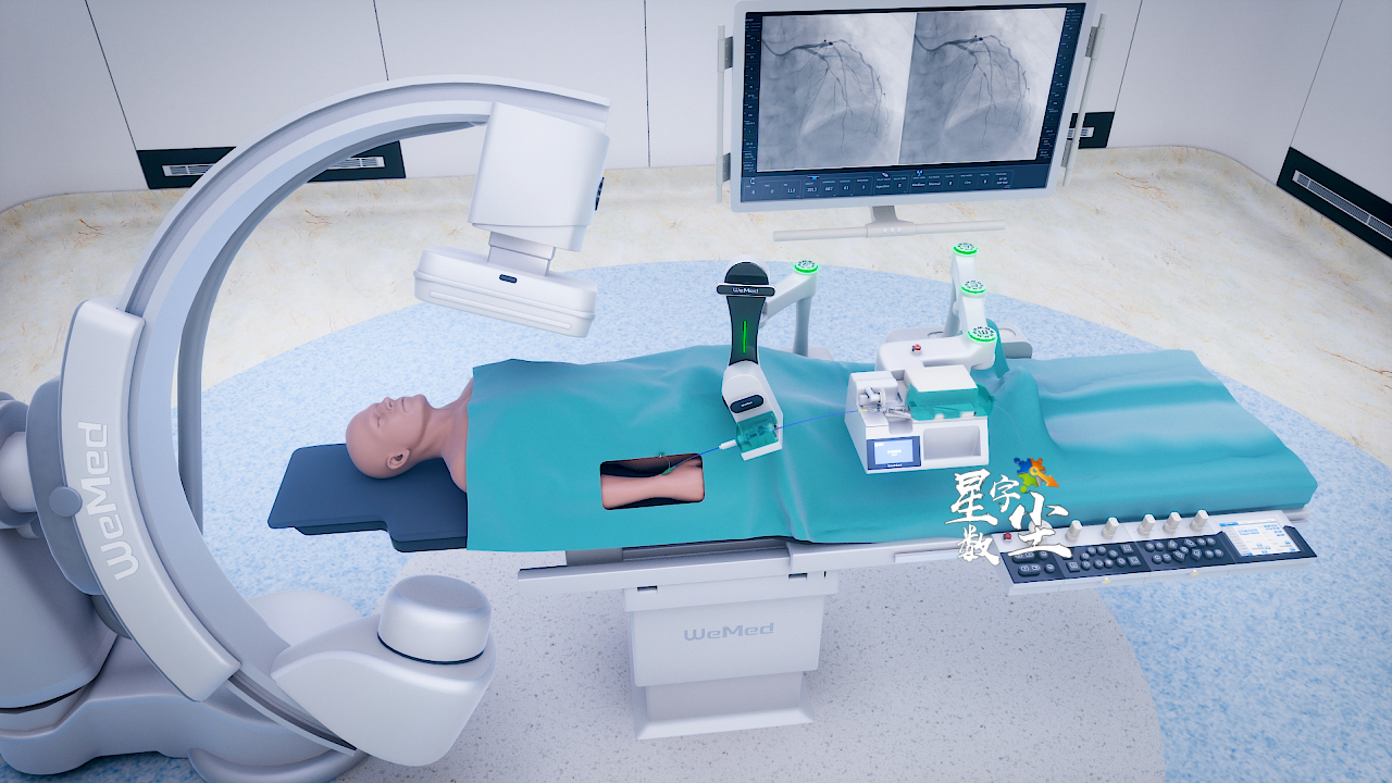 医疗微创手术器械三维动画