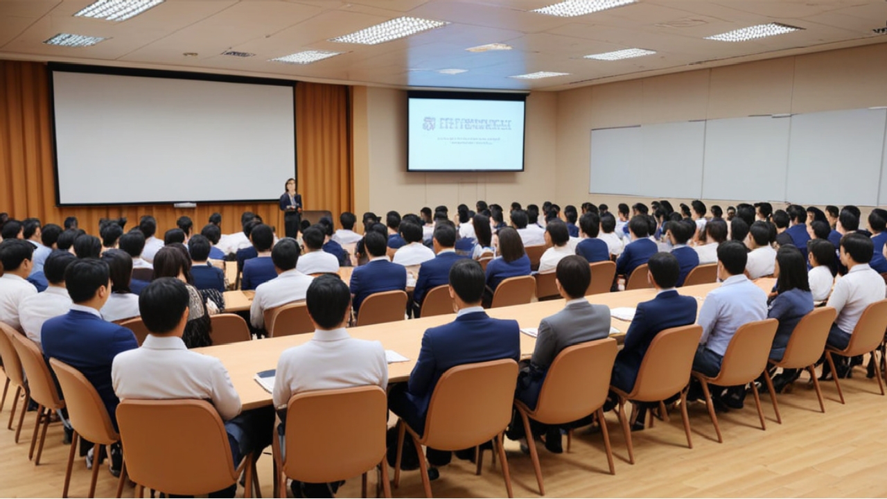 举办校园招聘宣讲会
