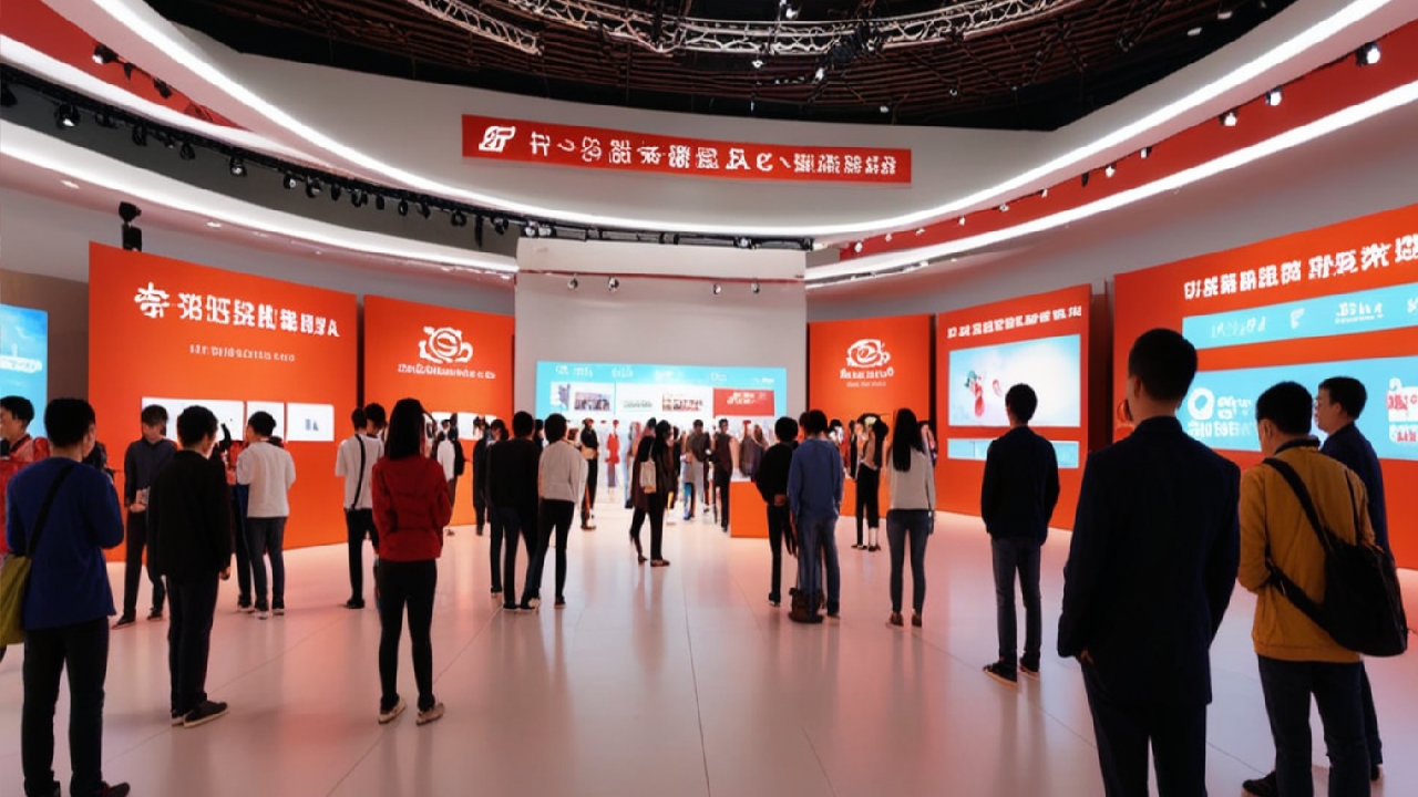 参加国际动漫节大型展会